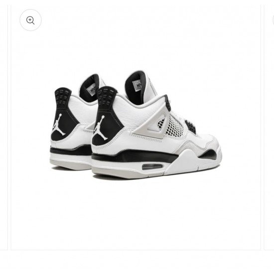 Αθλητικό παπούτσι Jordan retro 4 λευκο - μαυρο Αθλητικό παπούτσι Jordan retro 4 λευκο - μαυρο