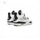 Αθλητικό παπούτσι Jordan retro 4 λευκο - μαυρο Αθλητικό παπούτσι Jordan retro 4 λευκο - μαυρο