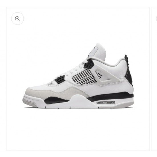 Αθλητικό παπούτσι Jordan retro 4 λευκο - μαυρο Αθλητικό παπούτσι Jordan retro 4 λευκο - μαυρο
