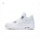 Αθλητικό παπούτσι Jordan retro 4 λευκο Αθλητικό παπούτσι Jordan retro 4 λευκο